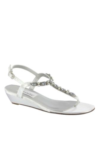 Benjamin Walk Shoes Style #Myra White Satin $0 default thumbnail
