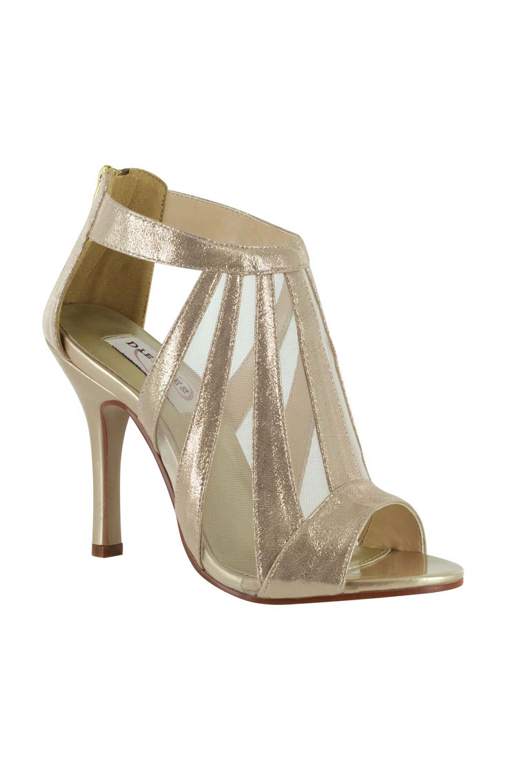 champagne prom shoes