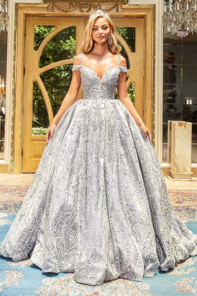 Full Crystal Wedding Dress