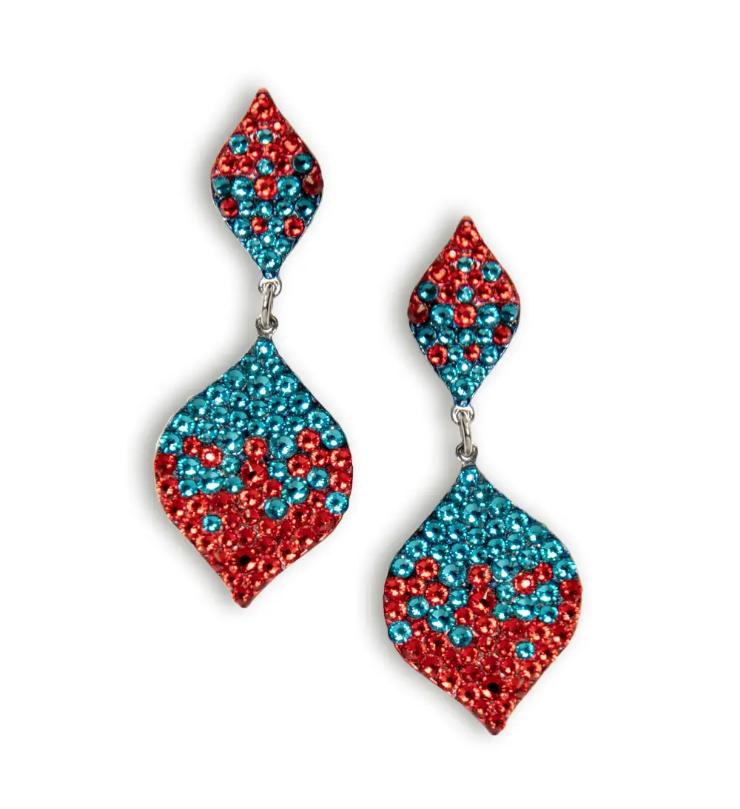 Stefanie Somers Style #Sophia Tertiary #3 Red/Blue Zircon picture