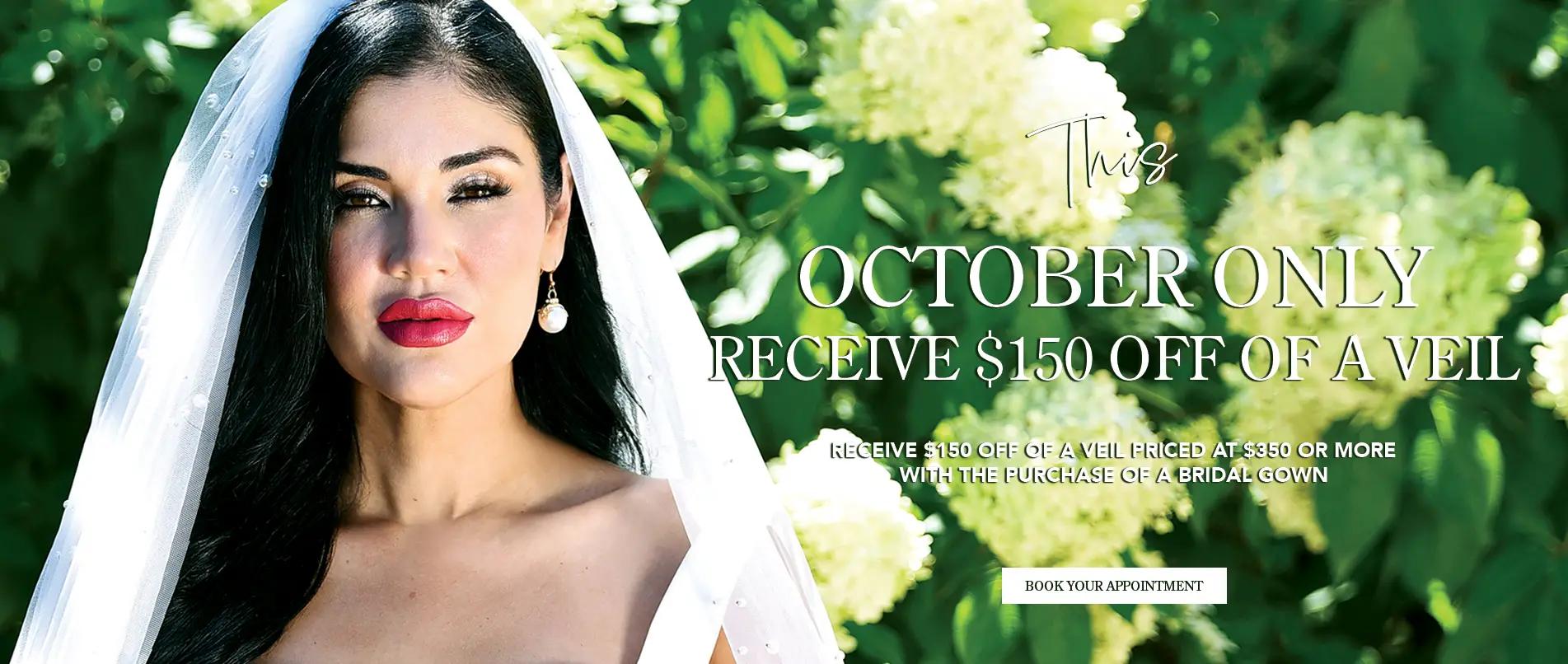 October Only - Veil Sale