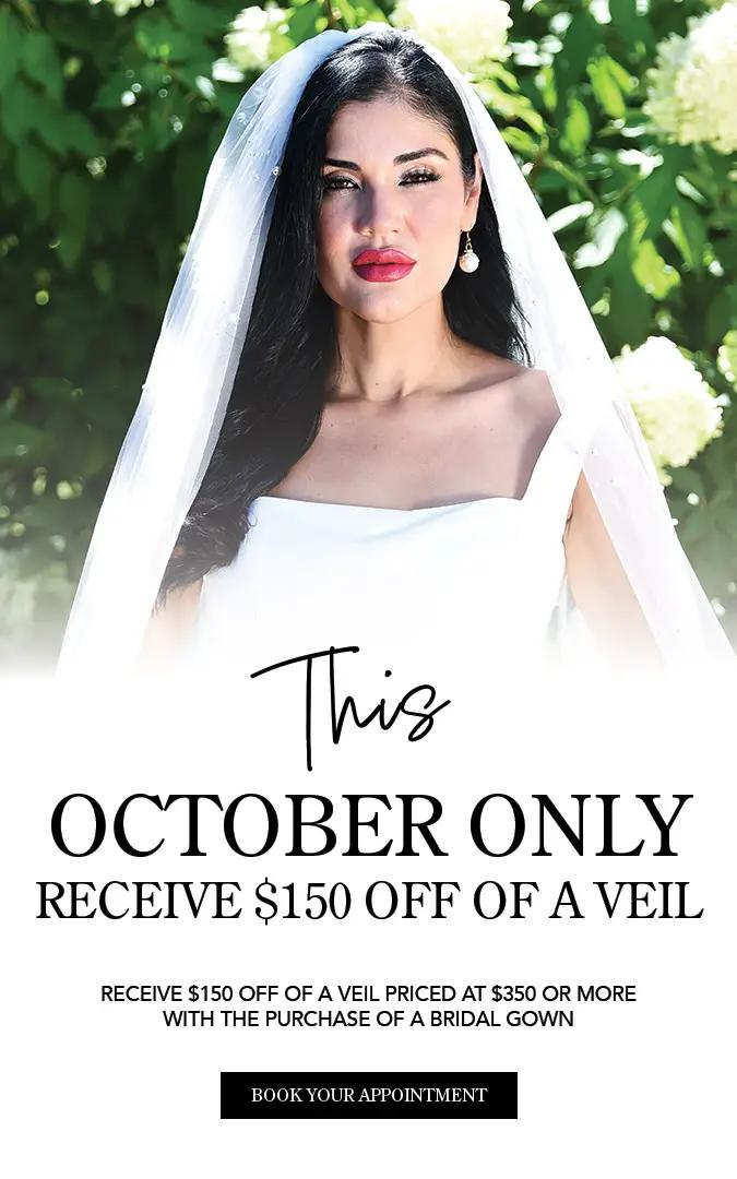 October Only - Veil Sale